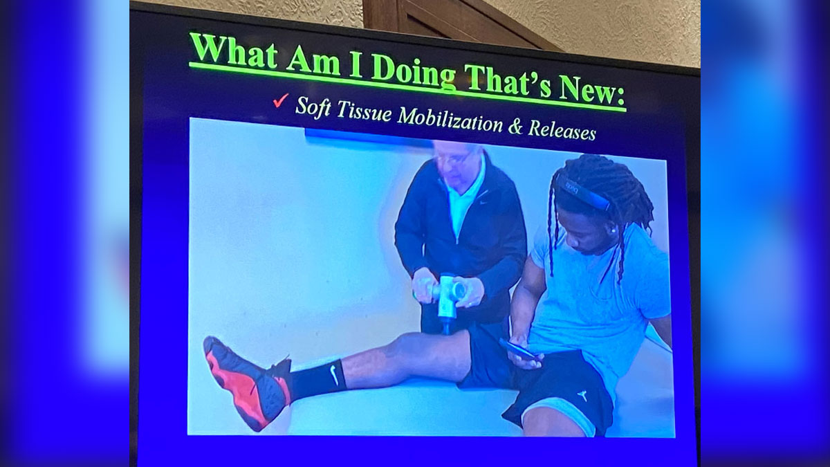 What Dr Wadley learned at the 21st Annual combined AAOS/AOSSM/AANA course.